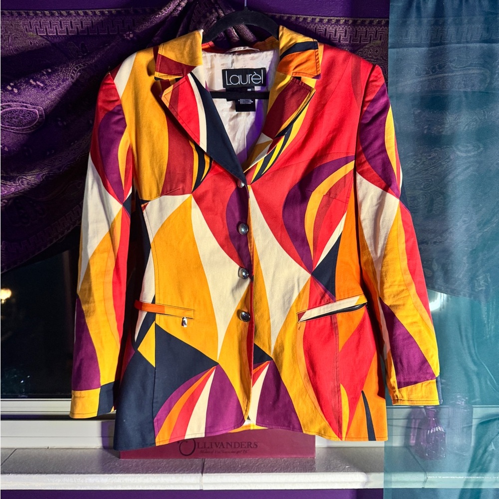 Vintage Colorful Blazer